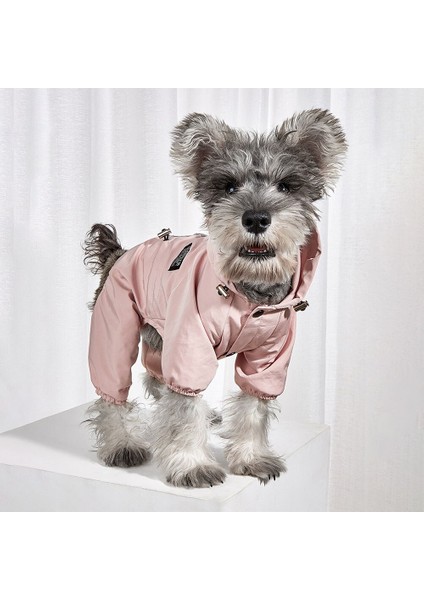 Su Geçirmez Yansıtıcı Köpek Giysileri Yumuşak Geçirimsiz Polyester Ceket (Yurt Dışından)