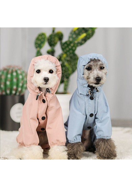 Su Geçirmez Yansıtıcı Köpek Giysileri Yumuşak Geçirimsiz Polyester Ceket (Yurt Dışından)