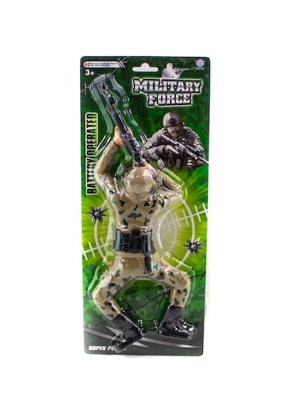 Military Force Pilli Sürünen Asker