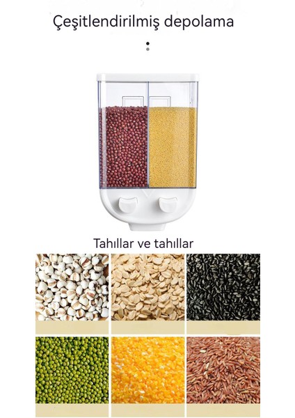 2000ML Gıda Box Saklama Kabı -Şeffaf (Yurt Dışından)