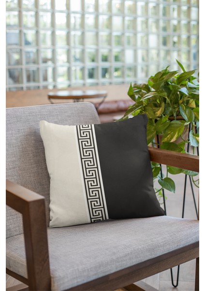 Premium Tay Tüyü Çift Taraflı Kırlent Kılıfı Dokuma Leke Tutmaz Kumaş Avangarde 43 x 43 cm KRL146 fiyatları