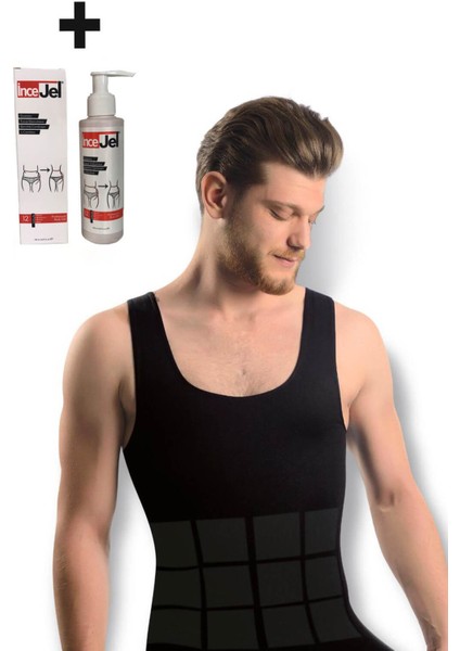 Atlet Korse Siyah Ve Jel