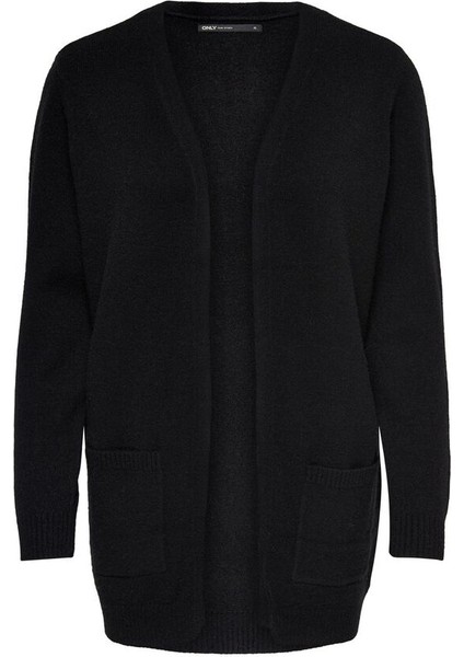 15174274 Only Oonllesly L/s Open Kadın Hırka Black fırsatları