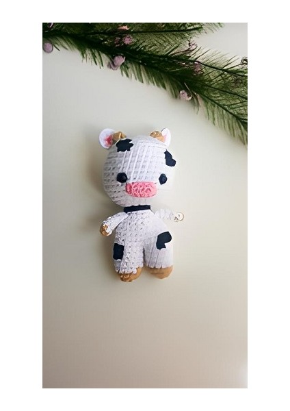 Amigurumi Inek Oyuncak