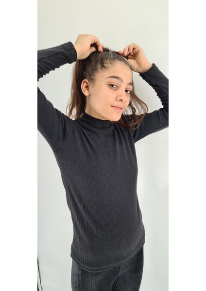 Kız Çocuk Fitilli Kaşkorse Raporlu Badi modelleri