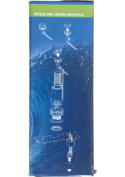 Veravit Vera Basmalı Tek Kademeli Klozet Rezervuar Iç Takım fırsatları