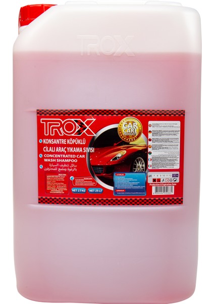 25 L, 27 Kg - Fırçasız Oto Şampuanı