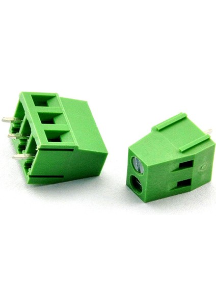 2 Pin Klemens 3.81MM Pcb Tip 180 Derece - 10 Ade