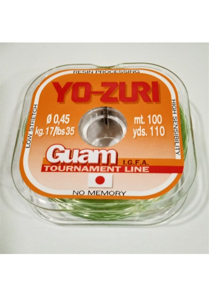 Guam 100 mt Su Yeşili Misina