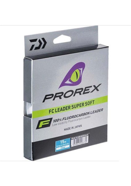 Prorex FC Leader Fluorocarbon Spin Lrf Super Soft Misina
