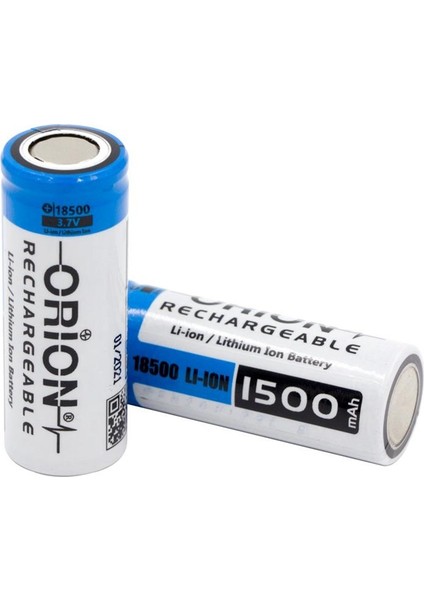 18500 3.7V 1500MAH Şarjlı Li-Ion Pil