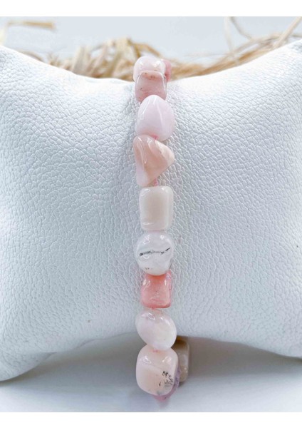 Rodokrozit Tımbıl Büyük Boy Bileklik