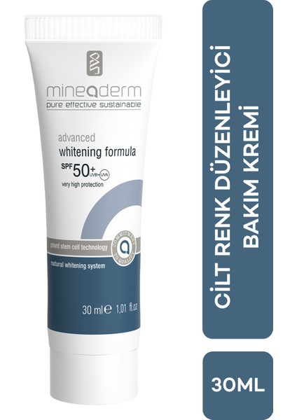 Mıneaderm Advanced Whitening Formula Spf50+ 30 Ml