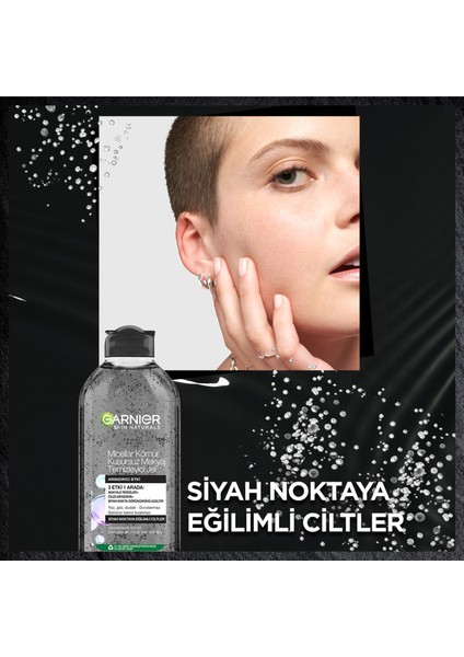 Micellar Kömür Makyaj Temizleme Jeli 2'li Set