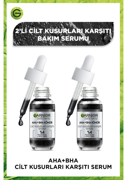 2'li Aha+Bha Cilt Kusurları Karşıtı Serum Seti