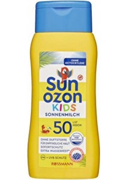 Çocuklar Için Güneş Sütü SPF50 200ML