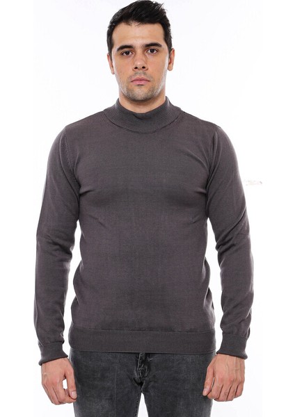 Yarım Balıkçı Yaka Füme Triko