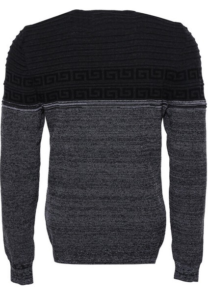 Antrasit Iki Renk Bisiklet Yaka Triko fiyatları