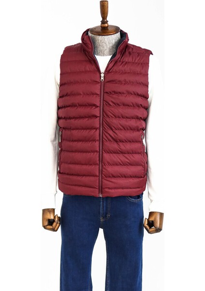 Bordo Çift Taraflı Şişme Yelek modelleri