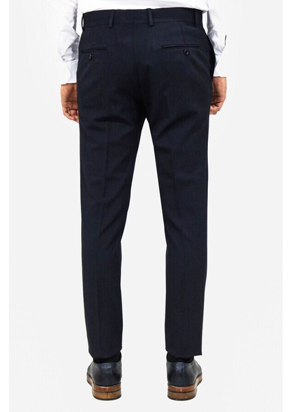 Lacivert Desensiz Kumaş Pantolon fırsatları