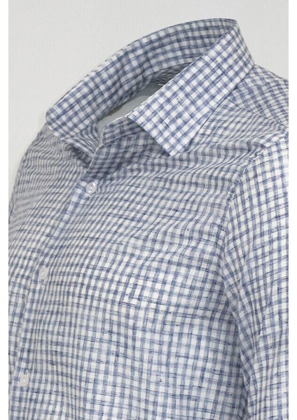 Lacivert Ekose Gömlek fırsatları