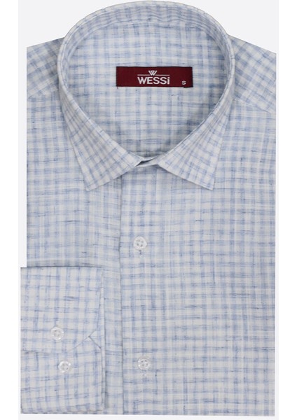 Buz Mavi Ekose Gömlek fiyatları