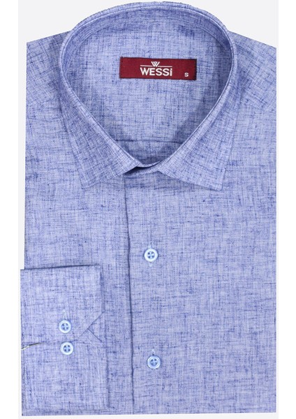 Slim Fit Lacivert Desenli Gömlek fiyatları