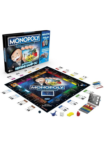 E8978 Monopoly Ödüllü Bankacılık / +8 Yaş