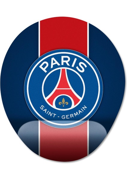 Paris Saint Germain - Psg Bilek Destekli Mousepad Model - 2 Oval