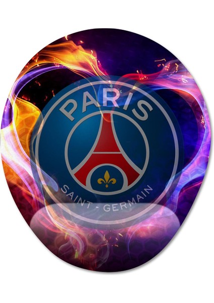 Paris Saint Germain - Psg Bilek Destekli Mousepad Model - 3 Oval
