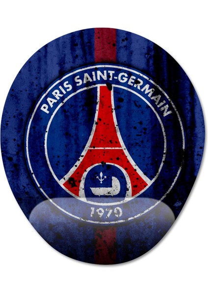 Paris Saint Germain - Psg Bilek Destekli Mousepad Model - 5 Oval