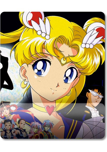 Sailor Moon Bilek Destekli Mousepad Model - 1