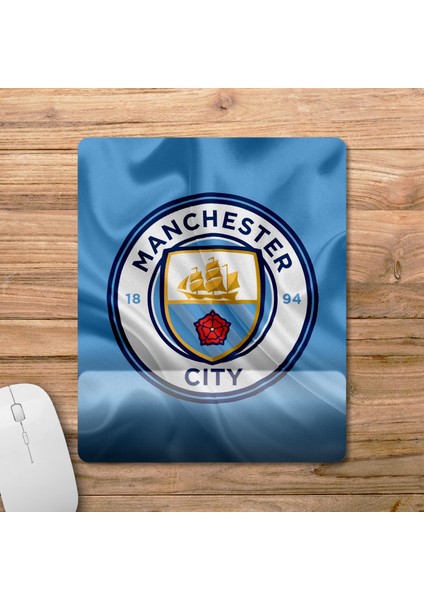 Manchester City Fc Bilek Destekli Mousepad Model - 1 fiyatları