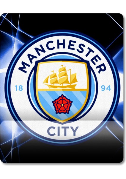 Manchester City Fc Bilek Destekli Mousepad Model - 2