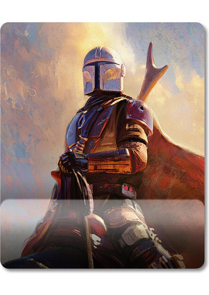 The Mandalorian Bilek Destekli Mousepad Model - 6