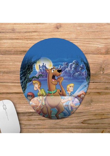 Scooby Doo Bilek Destekli Mousepad Model - 2 Oval fiyatları