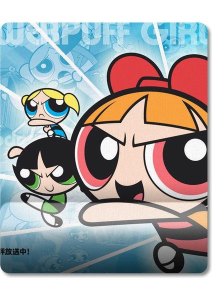 Powerpuff Girls Bilek Destekli Mousepad Model - 2