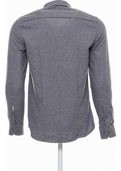 Gri Desensiz Slimfit Oduncu Gömlek fiyatları