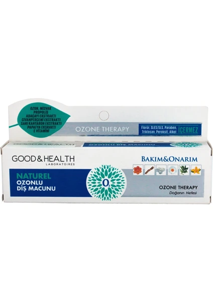 Good & Health NATUREL OZONLU DİŞ MACUNU 100 ML