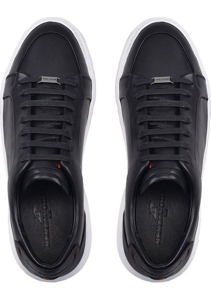 Siyah Bağcıklı Sneaker Erkek Ayakkabı -92111- fiyatları