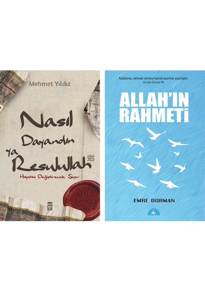 Nasıl Dayandın Ya Rasulullah - Allahın Rahmeti (2 Kitap Set)