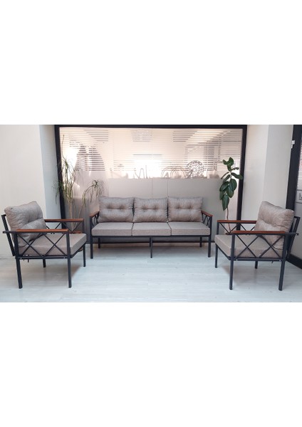 3+1+1 Balkon,bahçe, Çayseti Koltuk Takımı,oturma Grubu