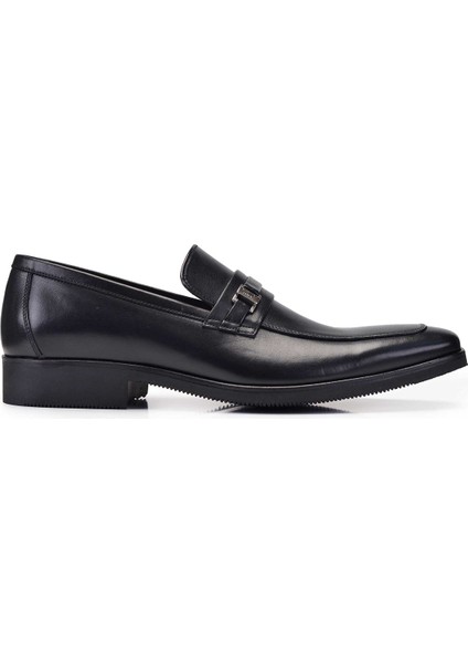 Siyah Günlük Loafer Erkek Ayakkabı -11275-