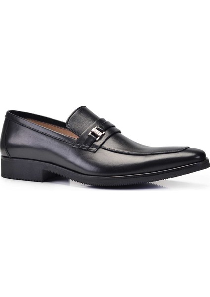Siyah Günlük Loafer Erkek Ayakkabı -11275-