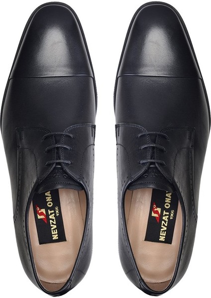 Siyah Bağcıklı Termo Taban Erkek Ayakkabı -10448- modelleri