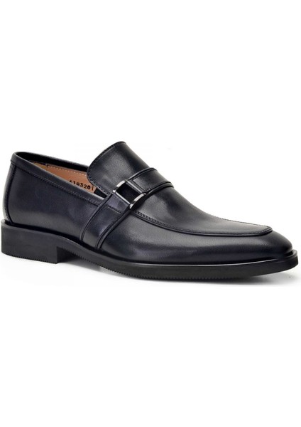 Siyah Günlük Loafer Erkek Ayakkabı -8123-
