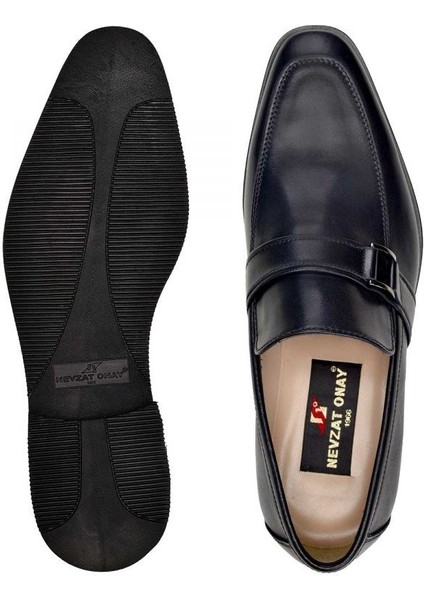 Siyah Günlük Loafer Erkek Ayakkabı -8123-