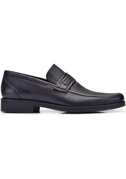 Siyah Günlük Loafer Erkek Ayakkabı -8089-