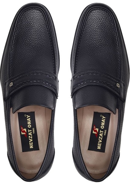 Siyah Günlük Loafer Erkek Ayakkabı -8089-