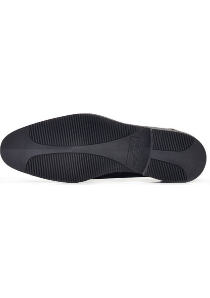 Siyah Günlük Loafer Erkek Ayakkabı -8089-